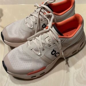 ON Running Cream and Orange Sneakers cloud Cloudpulse 1 W Cream | Salmon 8